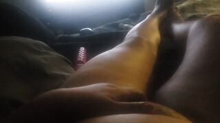 Fuck Buddy Catches me Pussy Rubbing to Porn