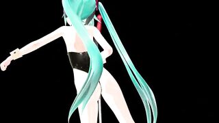 MMD Hatsune Miku Cosplay Conejitos Playboy Dancing Apple Pie by [Piconano-Femto]