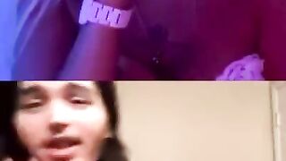 Lady Flashes Live Instagram Vid