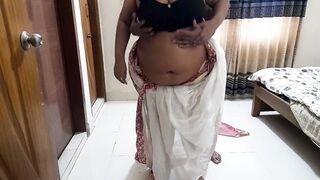 (55 year old Tamil aunty fucked hard while she is sweeping Room) Indian MILF Aunty ko Jabardast Chudai - Anal Fuck