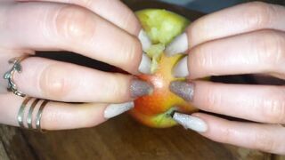 Long Nails Fruits Massacre Part 4 I MyNastyFantasy