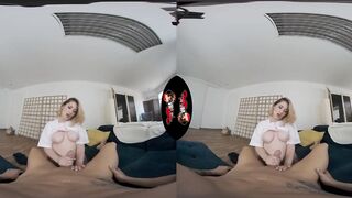 Vrlatina - Super Hot Blonde Latina VR Sex