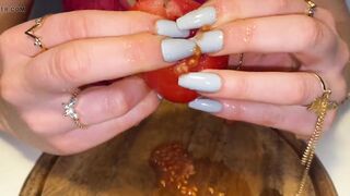 Long Nails Fruits Massacre Part 5 I MyNastyFantasy