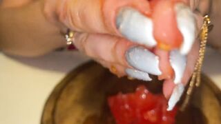 Long Nails Fruits Massacre Part 5 I MyNastyFantasy