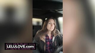 Babe rambles about personal life while driving big truck around town - Lelu Love