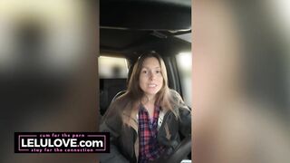 Babe rambles about personal life while driving big truck around town - Lelu Love