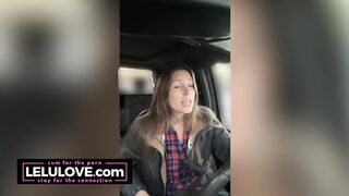 Babe rambles about personal life while driving big truck around town - Lelu Love