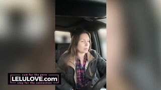 Babe rambles about personal life while driving big truck around town - Lelu Love