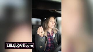 Babe rambles about personal life while driving big truck around town - Lelu Love