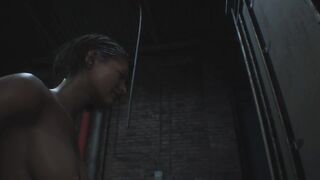 The naked and hot beauty Jill from the game resident evil 3 | Porno Game 3d