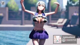 MMD r18 suzuya kancolle sex dance 3d hentai