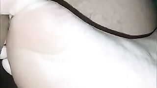 Cute little foot draining big dick drooling and dripping horny