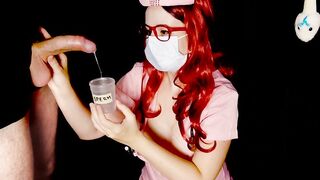 Nurse Collects Sperm Sample in Specimen Cup (Extended Trailer)