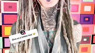 Anuskatzz sexy tattoo tour