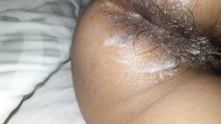 step-mom Nisha multiple squirts and ejaculate ovum while so hard fucked and sucked with clear Hindi