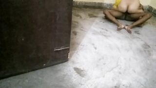 Indian lovers fucking in home suddenly come some one