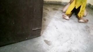 Indian lovers fucking in home suddenly come some one