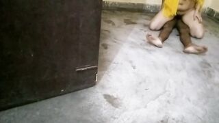 Indian lovers fucking in home suddenly come some one