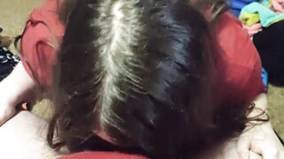 POV Blowjob Deepthroat BBW - Thicc Stoner GF