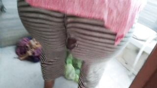 Desi Bhabhi bathroom mein kapde dhote hai jab devar aya uski moti gand jabardasti chudai (Huge cum Behind her) Hindi sex