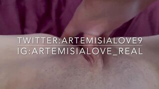 Horny Artemisia Love solo POV (Follow BunnyLove on Onlyfans for more)