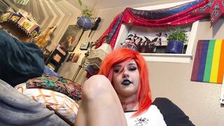 Scene Queen Babysitter Teaches you Manners With Taco Bell Farts PREVIEW (Farts, POV, Facesitting)