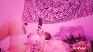 BAMBI BLOWJOB CLIP (full video on OF @bambifaee)