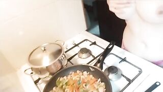 Cook with me naked - MrsAngell