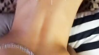 Big ass amateur Latina, loves hard foursome sex