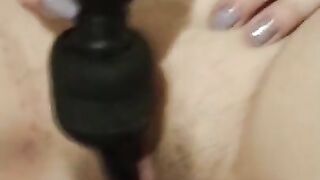 Pov pussy fucking hitachi dildo close up μουνακι γαμιεται κοντινο