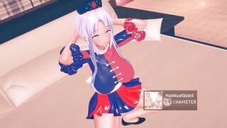 mmd r18 Erin de Kensei Dance 3d hentai