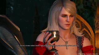 Blonde Keira Metz Betrayed Triss and Cheated With Geralt Witcher 3