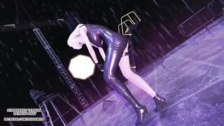 [MMD] Solar - Spit it out Ahri Evelyn Seraphine Sexy Kpop Dance 4K League of Legends KDA