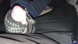 Quick Outdoor Handjob