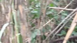 POV: South African Public Slut Sucks BBC on Hike