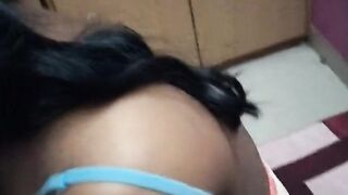 Tamil village wife hot back and handjob