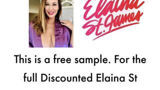 Soapy Shower Dildo Ride Elaina St James