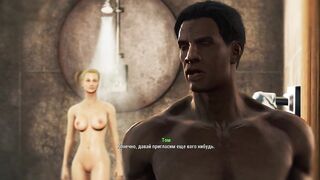 Sex with a girl in three cocks! | Fallout 4 Sex Mod