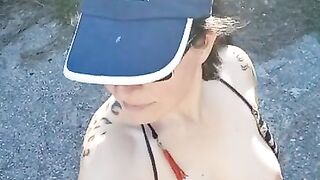 Danger!! Milf sneaking around Private Property Water Tank Plant!! part 6