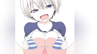 Hanna uzaki chan wa asobitae hentai anime tetas grandes