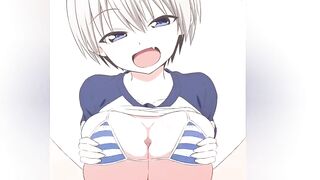 Hanna uzaki chan wa asobitae hentai anime tetas grandes