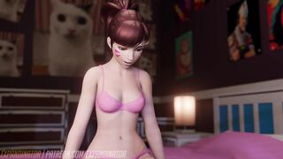 D.Va's Remote Breast Expansion | Expandinator