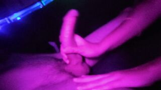 Husband Films Slut Wife Sucking His Friend's Huge Cock