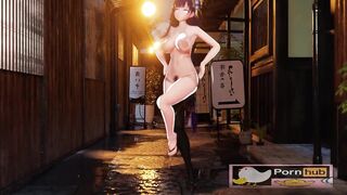 mmd r18 Gokuraku Jodo Raiden Shogun queen milf want to cum 3d hentai