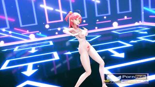 mmd r18 Gimme x Gimme Sakura Miko sexy eGirl public Princess cum show 3d hentai