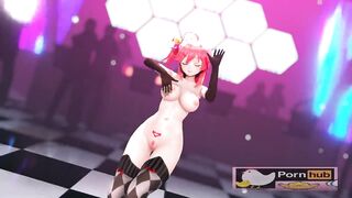 mmd r18 Gimme x Gimme Sakura Miko sexy eGirl public Princess cum show 3d hentai