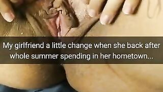 My Girlfriend has Changed after her 3 Month Vacation ... I wonder what Happened? [Cuckold.Snapchat]