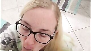 Your favorite cum slut sucking another hard cock and swallowing every drop - Mama_Foxx94