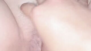 I love that he touches my clitoris while he puts it on me.