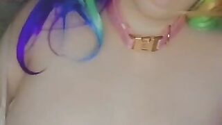 Slutty Rainbow Kitty Teases and Squirts - Purchase Full Vid on Fansly